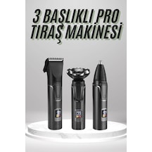 Dijital Göstergeli 3 Başlıklı Tıraş Makinesi Islak Kuru Lazer Öncesi Günlük Krgltgsxjl0h263ulym