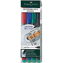 Faber-Castell Permanent Kalem S 4'Lü Takım