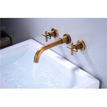 Banyo Lavabo Bataryası Ankastre Sıva Altı Dahil Set Antik 3'lü Set