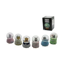 Büyük Boy - 10cm Pilli - Işıklı Müzikli Kar Küresi Cam Hayvan Figürlü - Desen Mix Renkli Herhangi Bir Tanesi Gönderilir Go-53-vice 05358578