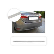 Toyota Corolla Uyumlu 2013-2019 Krom Bagaj Alt Çıtası Paslanmaz Çelik
