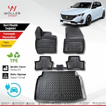 Peugeot E 308 Paspas Bagaj Havuzu Set Elektrikli 2023 Sonrası Uyumlu 3d Ultraflex Set