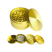 Efotech Grınder Parçalayıcı Metal Baharat Öğütücü Herb Spice 4 Katmanlı 40mm / 50mm / 63mm Gold, 75mm Diğer