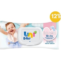 Uni Baby Ilk Adım Islak Mendil 52'Li X 12 Paket