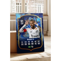 Futbolcu Fut Card Mdf Tablo Serisi Seti Çok Renkli - 713744733 Çok Renkli