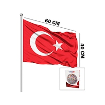 Türk Bayrağı - 40x60 Cm - Alpaka Kumaş Diğer