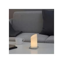 Adellövskog Beyaz 16 Cm Led&apos Li Blok Mum Ürün .