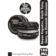 Beyaz Kapatıcı Saç Şekillendirici Wax C3 %100 Beyaz Kapama 100 Ml