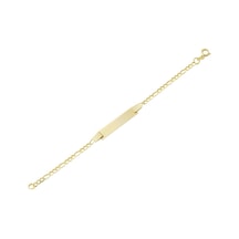 Altın Çocuk Künyesi As02Ck Altınsepeti Sarı Altın