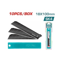 Total Maket Bıçağı Yedek Uç 10'lu Thtcb181 Yüksek Kalite Sk4 Çeliği