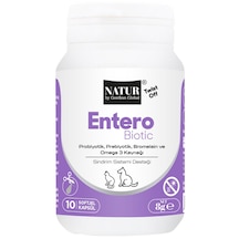 Natur Enterobiotic Kedi Köpek İshal Kesici Damla 10 Kapsül - Bağırsak Ve Sindirim