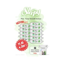 11 Al 9 Öde Sleepy Pine Çam Ferahlığı Islak Havlusu Ve Rosıe Tekli