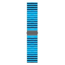 Gear S3 Uyumlu Krd-27 22mm Frm Kordon Mavi