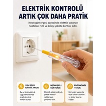 110-220v Elektrik Test Kalemi Korozyona Dayanıklı Nikel Kaplamalı 49531137