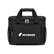 Sporsize 40 L Termal Soğutucu Buzluk Çantası, Kamp Piknik Plaj Ve Seyahat İçin Açık Bej