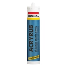 Mey İthalat Soudal Acryrub Silikonize Mastik 310 Ml Altın Meşe Mavi