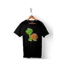 Caretta Caretta Kaplumbağa Dalyan İztuzu Turtles 4 Baskılı Tişört Unisex T-shirt 001