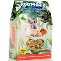 Rodmoz Premium Vitaminli Kemirgen Hamster Guineapig Tavşan Yemi 700gr