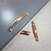 Kardelen Altın 128 Mm Metal Kulp Modelleri Zamak Dolap Çekmece Mobilya Mutfak Kulbu Altın