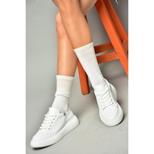 Fox Shoes S274048409 Beyaz Kadın Spor Ayakkabı Sneakers Beyaz