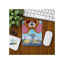 Tom Ve Jerry Baskılı Oyuncu Mousepad 0322