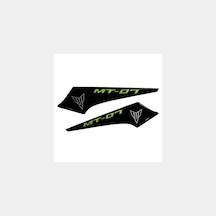 Yamaha Mt 07 Depo Yan Pad Takım Sarı