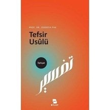Tefsir Usulü - Zekeriya Pak - Bilay