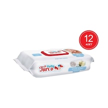 Baby Turco Beyaz Sabun Kokulu Islak Havlu Mendil 12 X 90'Lı