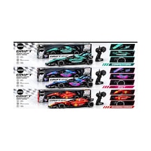 L2501-3 1 16 Led Işıklı 4 Adet Yedek Drift Tekerli 3 Model Karış Formula Aracı