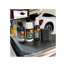 Derby Koyu Gri Oto Torpido Ve Iç Kapı Plastik Aksan Bakım Boyama 4 Lü Set 100 Ml