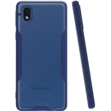 Samsung Galaxy A01 Core ile Uyumlu Kapak Colorful Kamera Korumalı Silikon Kılıf