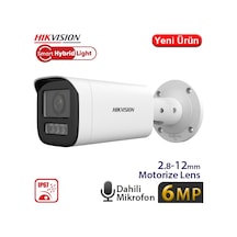 Hıkvısıon Ds-2cd1663g2-lızsu 6mp 2.8-12mm 120db Wdr Dual Lıgth Md Poe Ir Bullet Ip Kam.-50m
