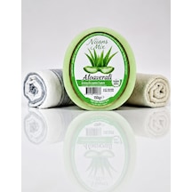 Doğal Handmade Süngerli Sabun, 135 Gr Aloe Vera