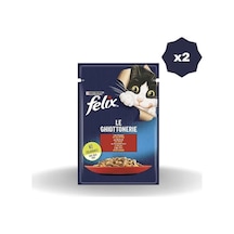 Felix Kedi Yaş Mama Sığır Etli 85 Gr - 2 Adet Felix Kedi Yaş Mama Sığır Etli 85 Gr - 2 Adet