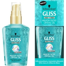 Gliss Million Gloss Crystal Oil Mat Saçlar İçin Bakım Yağı 75 ML