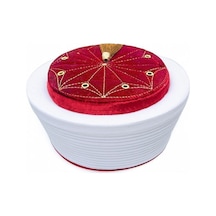 Endülüs İmam Sarığı Bordo Renk-keçe Üstü Cübbe Rengi Kumaş 174 Gr Çok Renkli