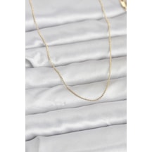 Cm 14k Gold Renk İnce Top Zincirli 60 Cm Kadın Kolye - Tj-bko10943 Çok renkli 66390358