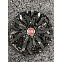 Fiat Stilo 15" Inç Kırılmaz Jant Kapağı Siyah 4 Adet 5911syhfiat
