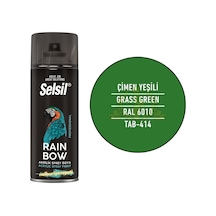 Selsil Rainbow Akrilik Sprey Boya Çimen Yeşili 400 Ml - Ral6010