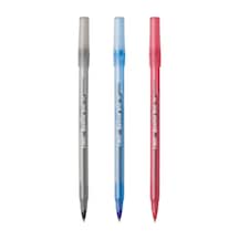 Bic Round Stic Tükenmez Kalem Mavi -Siyah- Kırmızı 20'li