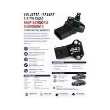 Vw Jetta Passat 1.4 Tsı Caxa Map Sensörü 038906051b Turbo Basınç Sensörü