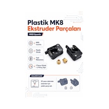 Plastik Mk8 Ekstruder Parçaları