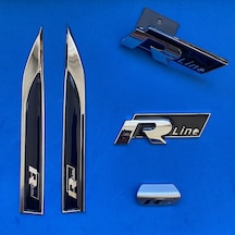 Jetta 2015+ Rline Logo Seti