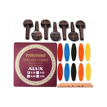 Alux 0.18 Çelik Pelesenk Burgu Tezene Eşik 4'Lü Set