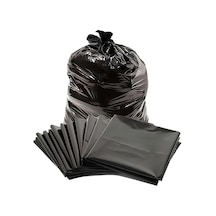 10 Kg 80x110 Büyük Boy Siyah Çöp Torbası Dökme Taşıma Poşeti Dayanıklı Ev Ofis Otel Taşınma
