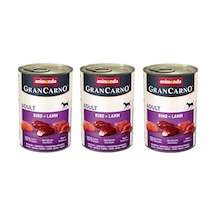 Animonda Gran Carno Sığır Ve Kuzu Etli Köpek Konserve 400 G X 3 Adet