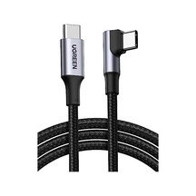 Type-c To Type-c 100 W 5a Örgülü 90 Derece Şarj Kablosu 2 Metre