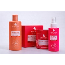 Julwen Keratin Treatment Şampuan 400 ML + Instant Leave-ın Mask 150 ML + Repair Mask 500 ML
