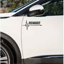 Renault Alpine Sticker Sol Sağ Yan Ayna Altı Araç Markalı Sticke