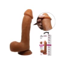 Hızlı Express Baile Fantastik Johnson 22.2 CM Realistik Vantuzlu Penis Dildo